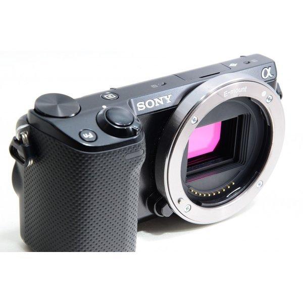 ソニー SONY  NEX-5R ブラック ボディ 美品 SDカードストラップ付き <プレゼント包装...