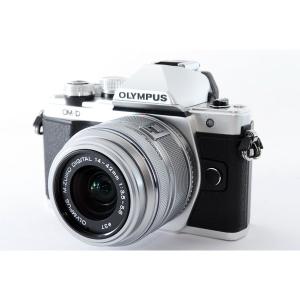 オリンパス OLYMPUS OM-D E-M10 Mark II レンズセット シルバー 美品 SD...