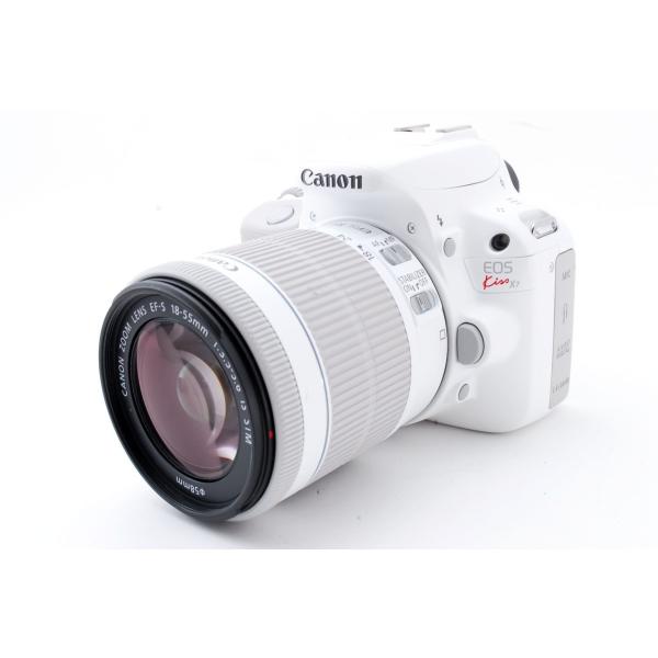 キヤノン Canon EOS Kiss X7 レンズキット ホワイト SDカード付き &lt;プレゼント包...