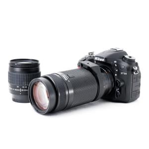 ニコン Nikon D7100 標準&超望遠ダブルズームセット 美品 SDカード付き