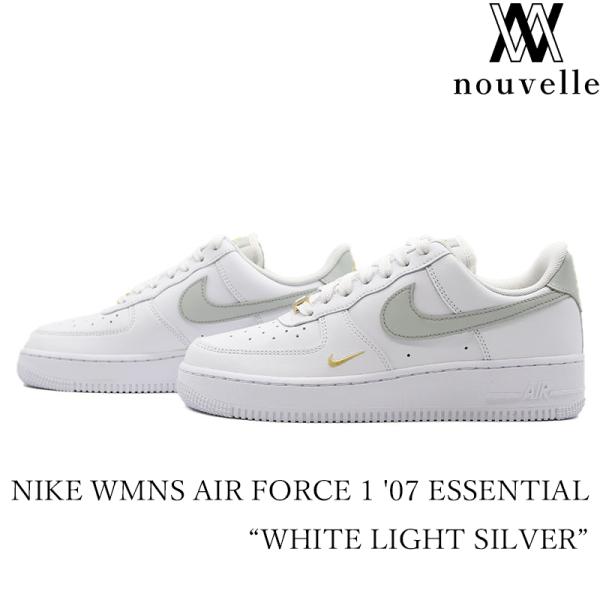 NIKE WMNS AIR FORCE 1 &apos;07 ESSENTIAL &quot; WHITE LIGHT ...