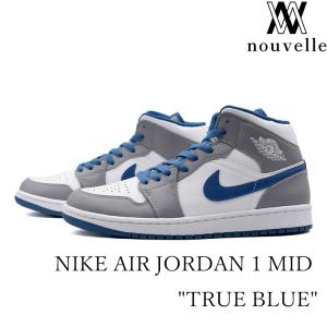 NIKE AIR JORDAN 1 MID "TRUE BLUE" ナイキ エアー ジョーダン ミッド  DQ8426-014｜nouvelle22