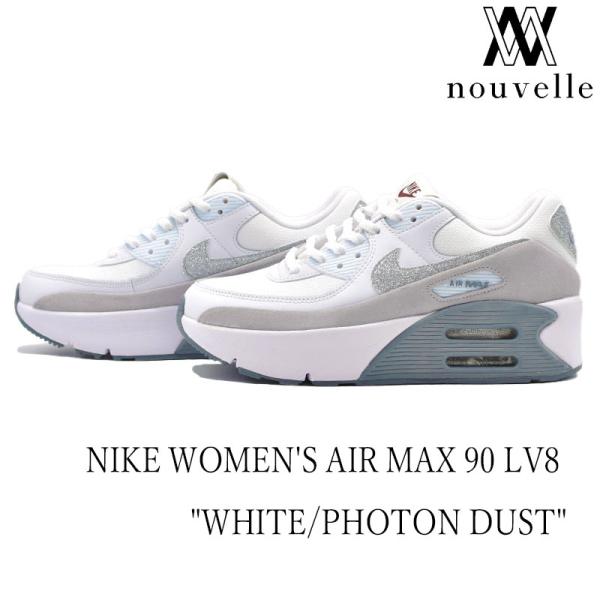 NIKE ナイキ WOMEN&apos;S AIR MAX 90 LV8 &quot; WHITE / PHOTON D...