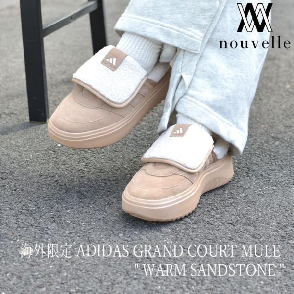 海外限定 ADIDAS アディダス WOMEN'S GRAND COURT MULE " WARM ...