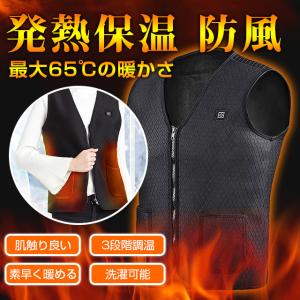 電熱ベスト 発熱ベスト ヒーターベスト ワークマン 安全加熱 ヒートベスト バイク 登山 冬作業服 防寒 ジャケット USBバッテリー給電  メンズ レディース
