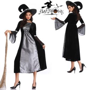 ハロウィン コスプレ 魔女 レディース 衣装 仮...の商品画像