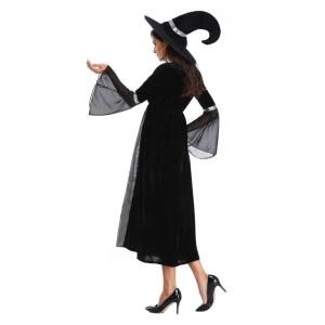 ハロウィン コスプレ 魔女 レディース 衣装 ...の詳細画像2