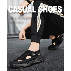 スポーツサンダル メンズ レジャー 軽量 速乾...の詳細画像2