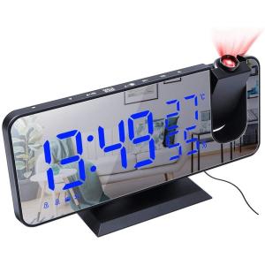 目覚まし時計 プロジェクション アラーム時計 ...の詳細画像1