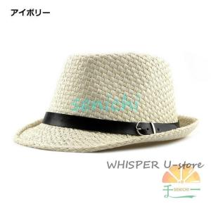 夏帽子 メンズ HAT 夏 ペーパーハット 春...の詳細画像5