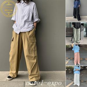 カーゴパンツ レディース 原宿風 韓国ファッション