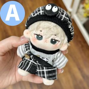 ぬい服 10cmから12cm ストリート系 黒...の詳細画像1