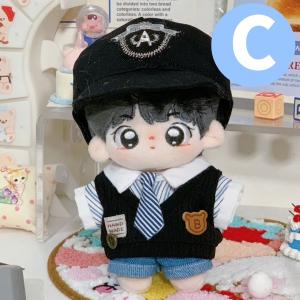 ぬい服 10cmから12cm ストリート系 黒...の詳細画像3
