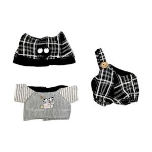 ぬい服 10cmから12cm ストリート系 黒...の詳細画像4