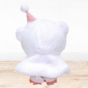 可愛いモコモコしろくまのポンチョ ぬい服 ぬい...の詳細画像2