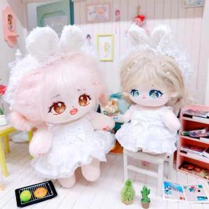 10cm 20cm ぬい服 ウエディング風 真...の詳細画像1