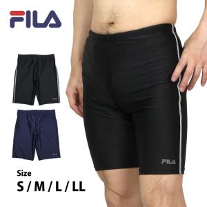 フィットネス水着 メンズ フィラ FILA 水着 パンツ  スパッツ ストレッチ スイムスパッツ スイムウェア S M L LL｜novice-sf