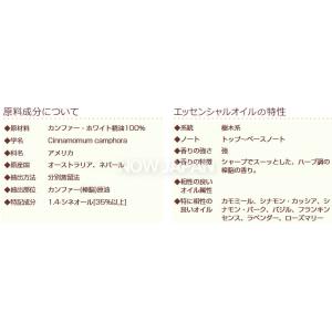 カンファー ホワイト 精油 30mL(1fl....の詳細画像2