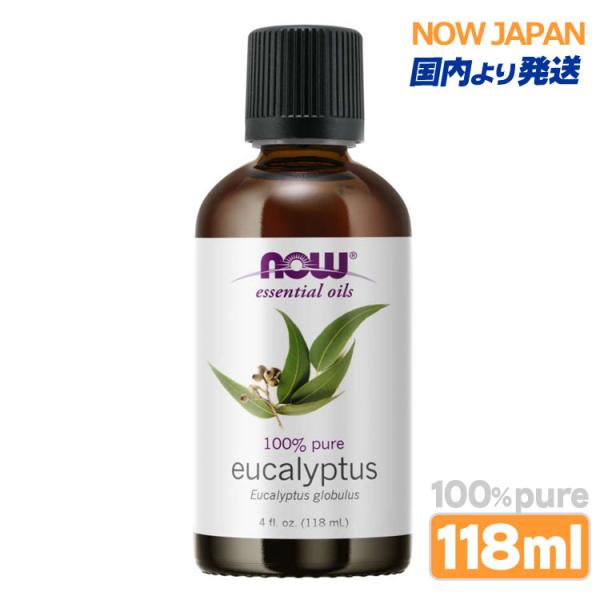 ユーカリ 精油 業務用 118mL(4fl.oz.) 大容量 now foods 正規輸入品 euc...