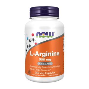 Lアルギニン 500mg ナウフーズ250錠 NOW FOODS L-Arginine 500mg 250 caps｜nowfoods