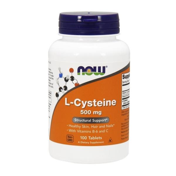 Lシステイン ナウフーズ  500mg 100錠 L-Cysteine 500mg 100table...