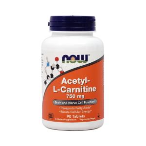 アセチル-Ｌ-カルニチン 750mg ナウフーズ 90錠 Now Foods Acetyl-L Carnitine 750 90 Tablets｜nowfoods