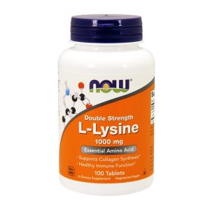 L-リジン1,000mg ナウフーズ 100錠 Now Foods L-Lysine 1000 100 Tablets｜nowfoods