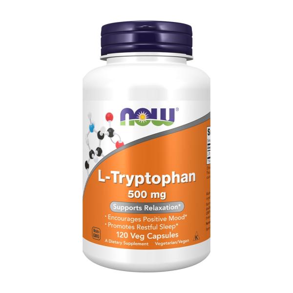 ナウフーズ Lトリプトファン 500mg 120錠 NOW FOODS L-Tryptophan 5...