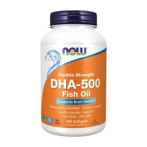 DHA-500 ナウフーズ180錠 NOW FOODS DHA-500 180 softgels｜nowfoods