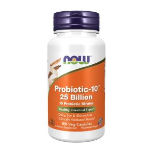 プロバイオティクス-10 250億の乳酸菌 ナウフーズ 100ベジカプセル Now Foods Probiotic-10, 25 Billion 100 Veg Capsules