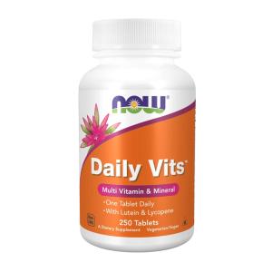 デイリービタミン マルチビタミン＆ミネラル  ナウフーズ 250錠 NOW FOODS  Daily Vits Multi Vitamin & Mineral 250 Tabs｜nowfoods