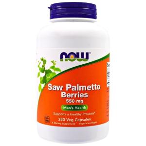 ソーパルメット ベリー (ノコギリヤシ) 550mg ナウフーズ 250錠 NOW FOODS Saw Palmetto Berries 550 mg 250 Veggie Caps