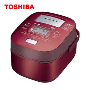 海外向け 220V TOSHIBA 東芝 RC-DX18H-R 炊飯器 圧力 IH 10合炊き レッド