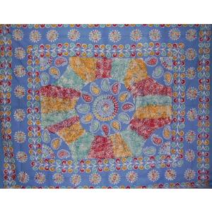 【並行輸入品】 Batik Tapestry Cotton Bedspread 108