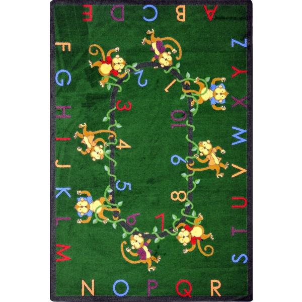 【並行輸入品】 Joy Carpets Educational Monkey Business Ki...
