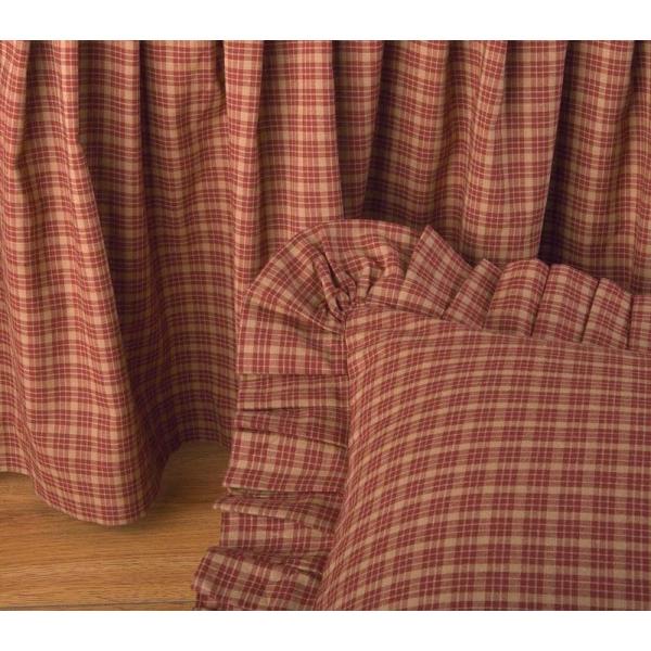 【並行輸入品】 Cotton King Bedskirt   Campfire Plaid by D...