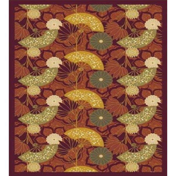 【並行輸入品】Joy Carpets 万華鏡 パシフィックリム 気まぐれなエリアラグ、錆 Joy C...