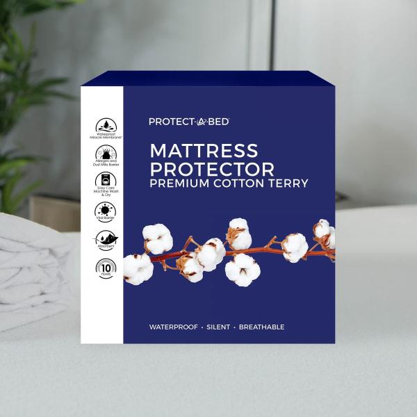 【並行輸入品】(プロテクトアベッド) Protect a bedプレミアム防水マットレスプロテクター...