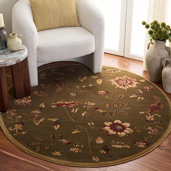 【並行輸入品】 SAFAVIEH Lyndhurst Collection Area Rug   5...