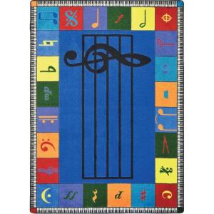 【並行輸入品】 Joy Carpets Note Worthy (Elementary) 10'9