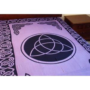 【並行輸入品】パープルTriquetraタペストリー 72 