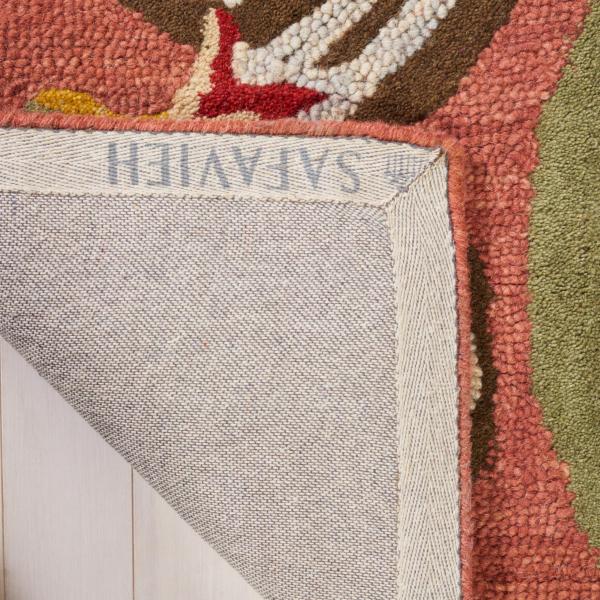 【並行輸入品】 SAFAVIEH Blossom Collection 2'6" x 4' Rust...