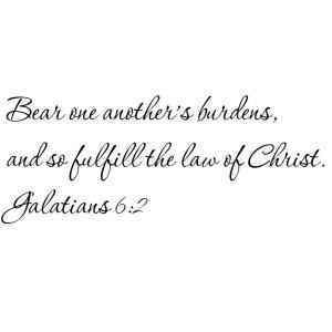 【並行輸入品】 Tapestry Of Truth Galatians 6:2 TOT786 Wall and home scrip