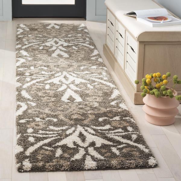 【並行輸入品】 SAFAVIEH Florida Shag Collection Runner Ru...