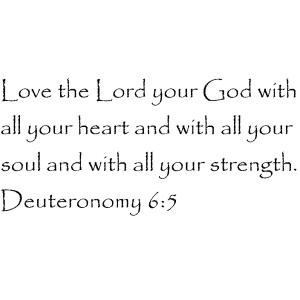 【並行輸入品】Tapestry Of Truth Deuteronomy 6:5 Wall and home scripture, le