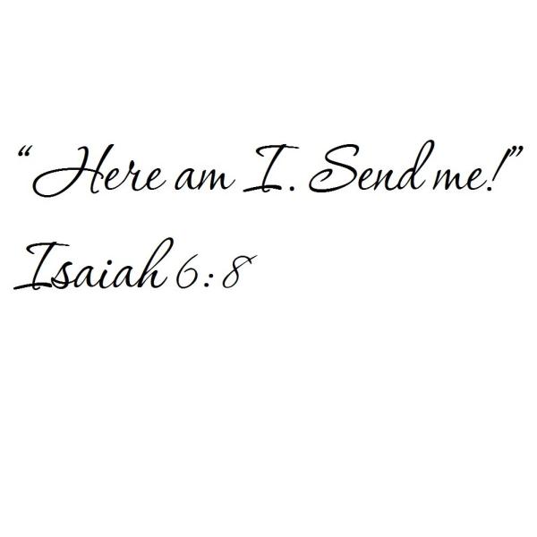 【並行輸入品】Tapestry Of Truth   Isaiah 6:8   Wall and h...
