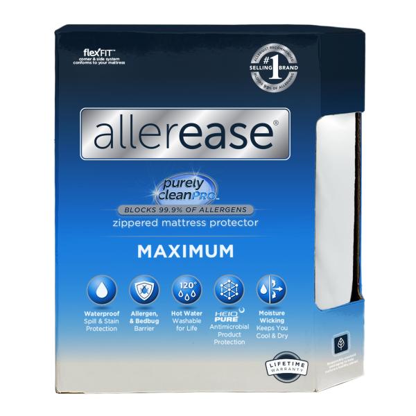 【並行輸入品】(Queen, White)   AllerEase Maximum Allergy ...