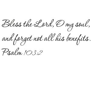 【並行輸入品】Tapestry Of Truth Psalm 103:2 Wall and home scripture, letter