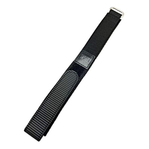 【並行輸入品】20 mm Long、adjustable length、ブラック、ナイロン/ベルクロ...