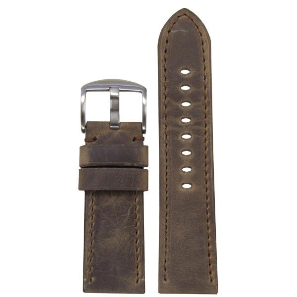 【並行輸入品】26 mm XL PanatimeブラウンヴィンテージGenuine Soft Cal...